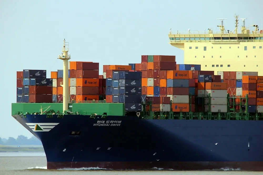 Container shipping for export orders