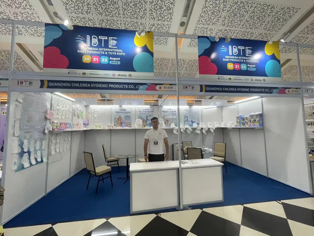 Childsea at IBTE trade fair in Indonesia