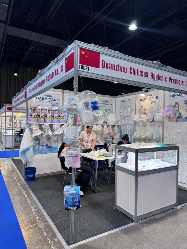 Childsea at baby and feminine care trade fair in Kazakhstan