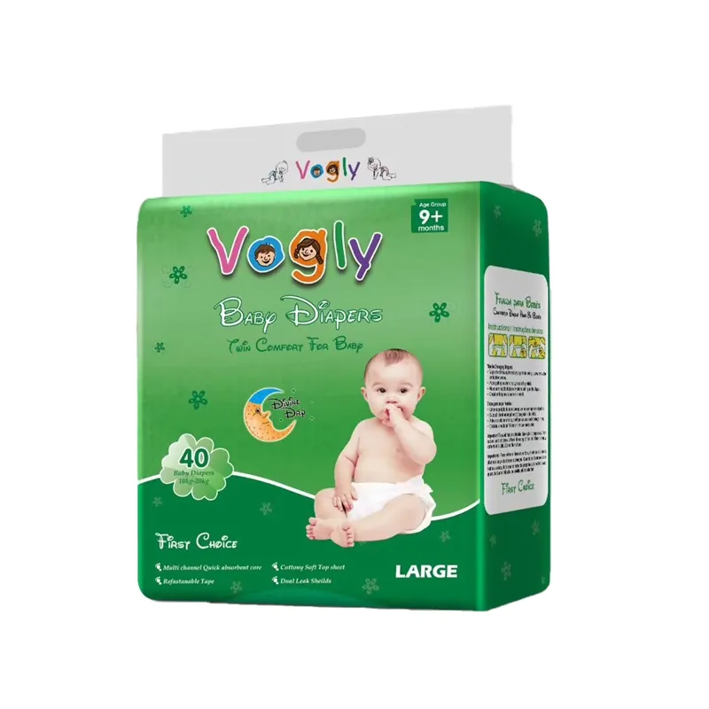 Vogly stocklot baby diapers large pack